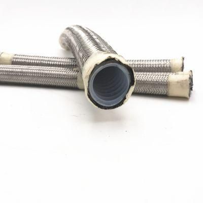 Stainless Steel PTFE Braid Convoluted Bore SAE100r14 Teflon Hydraulic Hose