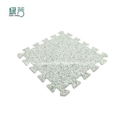 Interlocking Sound Absorption Clear Rubber Mat