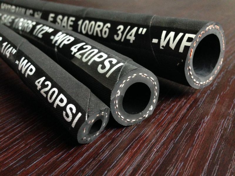 Textile Braid Hydraulic Hose SAE R6