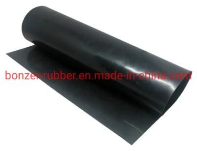 Outdoor Use Black EPDM Rubber Flooring Mat / Rubber Sheet
