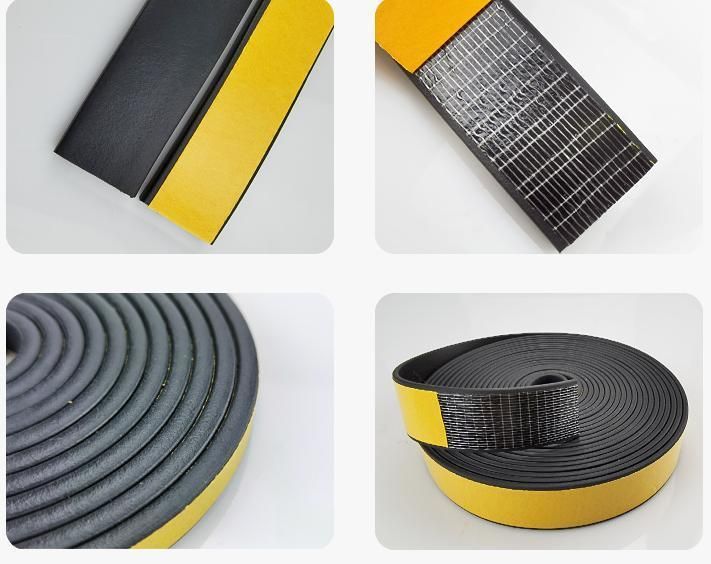 EPDM Sponge Foam Rubber Extrusion Profiles