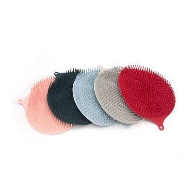 Non-Slip Easy Clean Silicone Cat Litter Mat Trapping Pad with Suction Cup Waterproof Cat Sand Mat