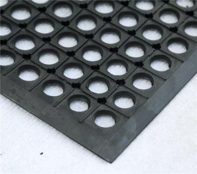 Hotel Anti-Fatigue Kitchen Rubber Mats with Hollow/Rubber Holes Mat