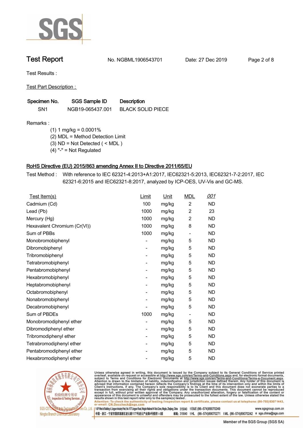 High Resistivity EPDM Rubber for Sheet Metal Roof Mount Solar System