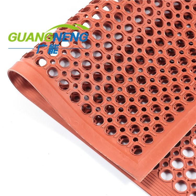 Anti-Slip Outdoor Doormats Large Outdoor Permeable Rubber Mat