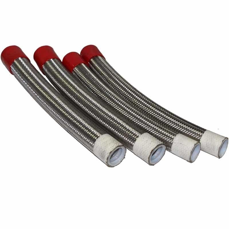 Heat Resistant PTFE Teflon Pipe Hydraulic Hose 304/316 Braided SAE 100 R14