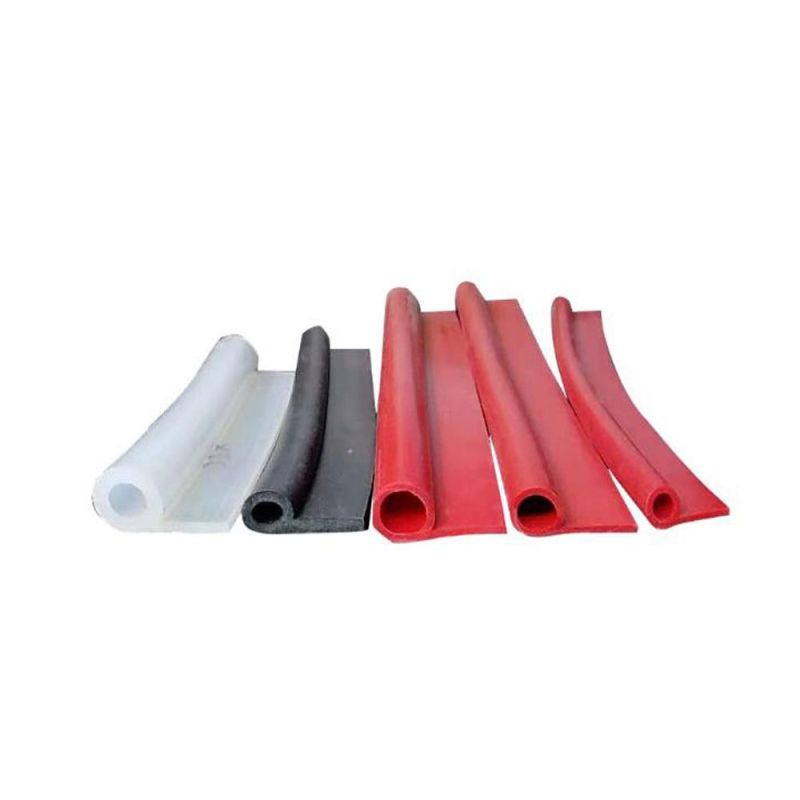 P Shape Rubber Silicone Extruded Seal Profile