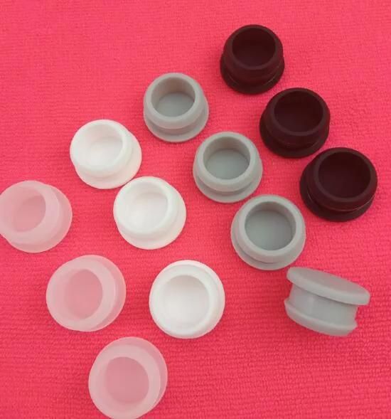 OEM Silicone Rubber Bung Round Plugs Rubber Stopper