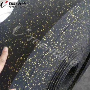 Strong Slip Resitance and Colorful Indoor Gym Rubber Flooring