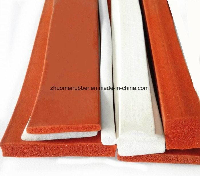 Foamed Silicone Rubber Seal Edging Strip