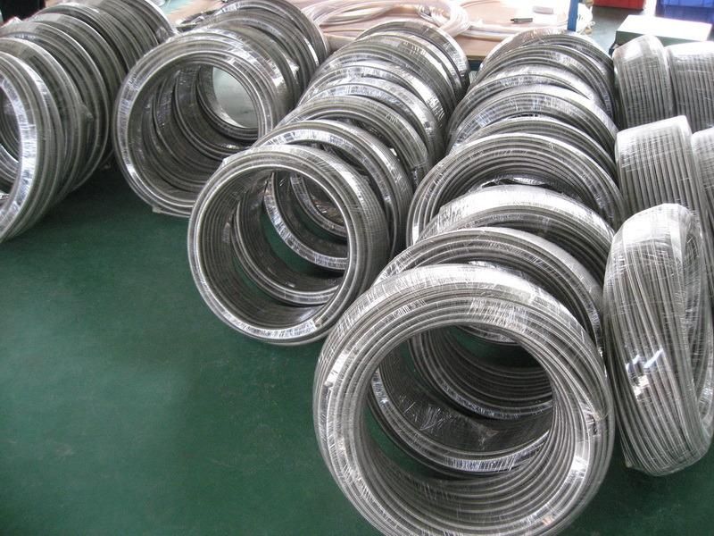 PTFE Teflon Hose Assembly with Stainless Steel 304 and 316 Braided