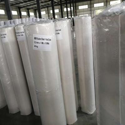 High Quality White Food Grade NBR Rubber Sheet