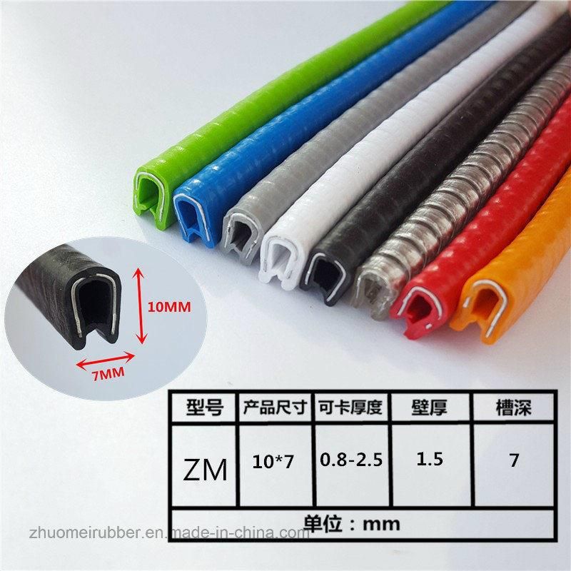 PVC Decorative Rubber U Channel Seal/ Edge Trim Seal Strips