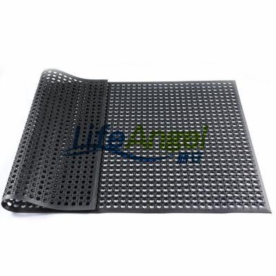 Rubber Kitchen Mat, Porous Rubber Mat Coil Perforated Rubber Mat