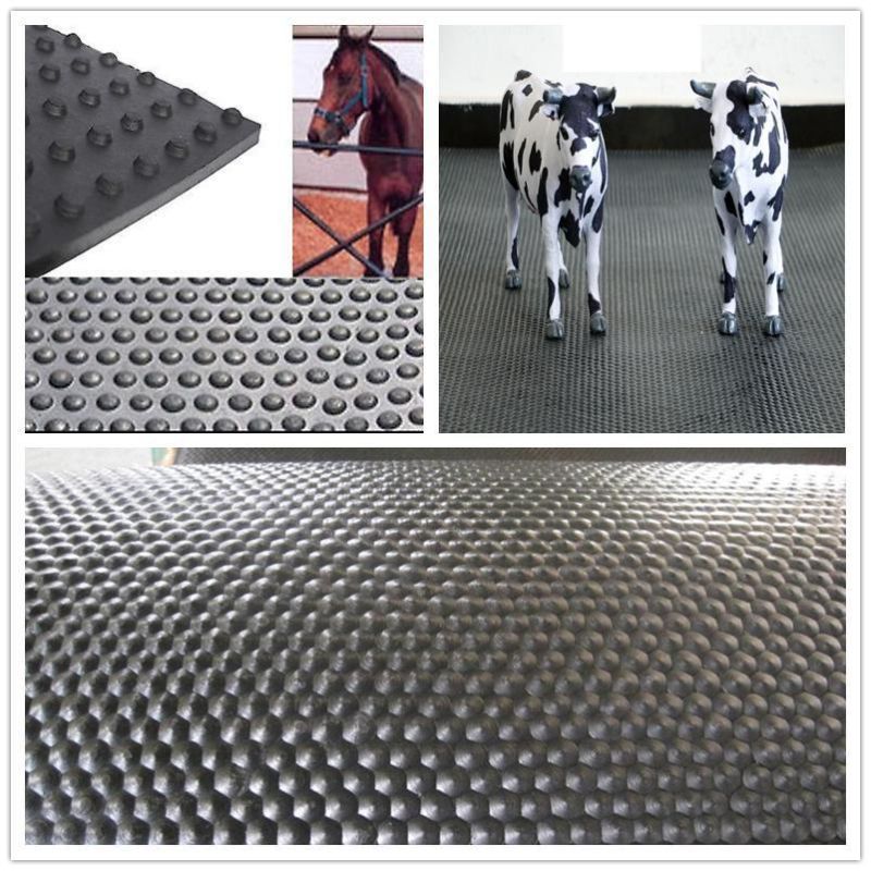 Anti-Slip Horse Stall Mats Heavy Duty Rubber Cow Mat