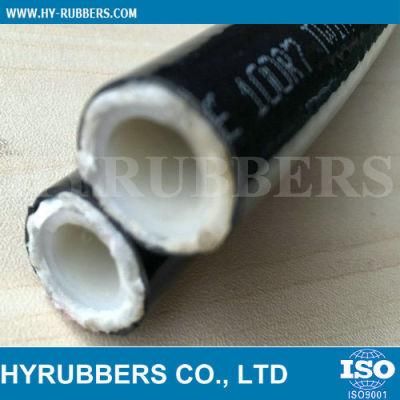 Flexible High Pressure &amp; Temperature SAE 100 R7/R8 Hydraulic Rubber Hose