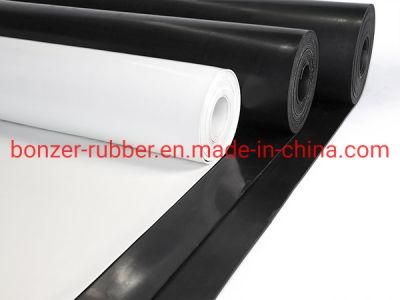 Ozone and Sunlight Resistant Anti-Aging EPDM Rubber Flooring Mat / Rubber Sheet