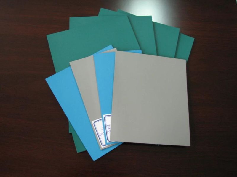 High Quality ESD Rubber Sheet, Antistatic Rubber Sheet with Green, Blue, Grey, Black Color