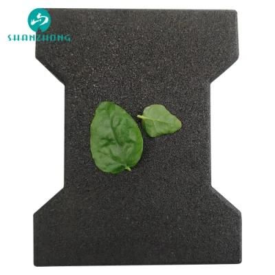 Park Road Street Beautiful Skid - Resistant Elastic I - Shaped Rubber Mat