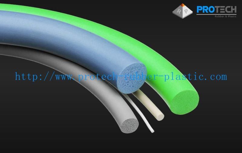 Rubber Extrusion Profiles for Lightingepdm Silicone Foam Rubber Silicone Extruded Seals, Rubber Strip, Silicone Foam Profile, Silicone Gaskets, Silicone Rings,
