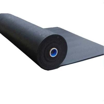 Customized Black Flame Retardation Rubber Sheeting for The Fire-Risky Area