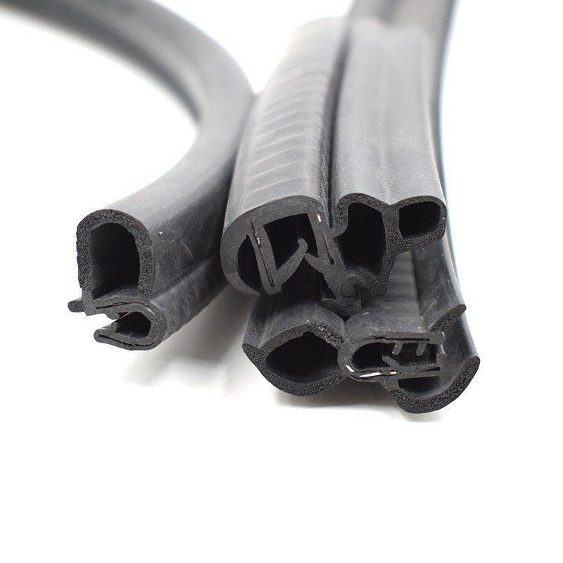 Metal Core Reinforce Car Pinchweld Rubber Seal Strip