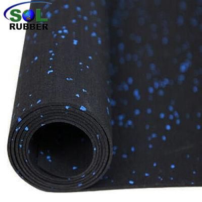 10% EPDM Roll Rubber Flooring Roll Gym Rubber Mat Tile