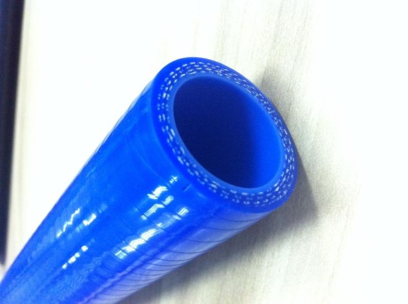 Fiber Braided Silicone Hose for Industrial Food with Pure Extruded Silicone