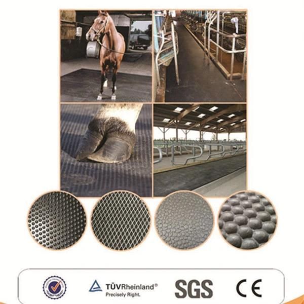 Anti-Slip Rubber Mat/Horse Stall Mats/Anti-Bacteria Rubber Mat for Farm