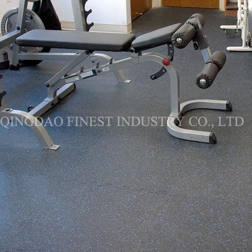 Crossfit Colourfull Sound Proofing and Deadening Interlocking Gym Rubber Tile