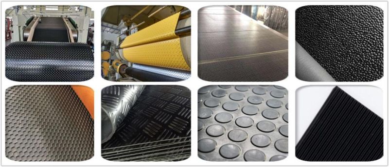 Orange Peel Anti-Slip Rubber Mat Rubber Flooring Rubber Tile