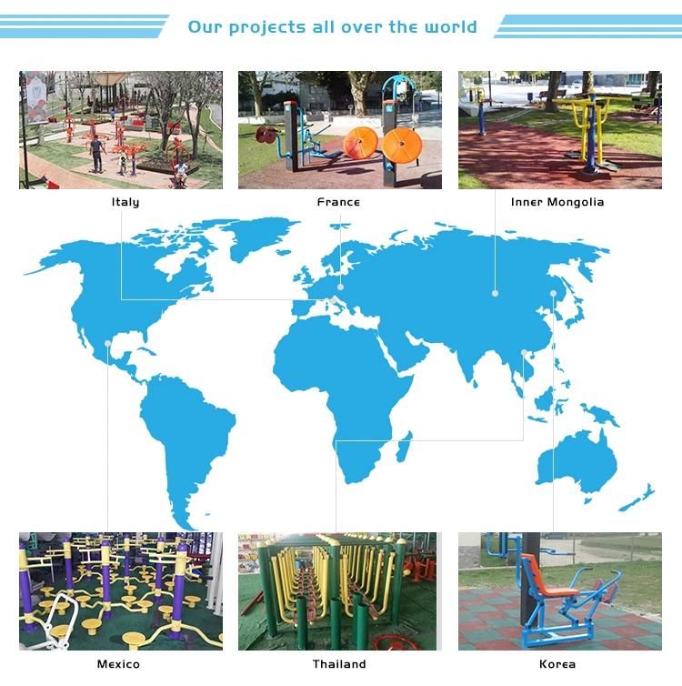 Eco-Friendly Various Styles Hot Selling Public Fitness Equipment