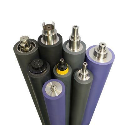 Factory Produced Rubber Coated Impact Roller Idler