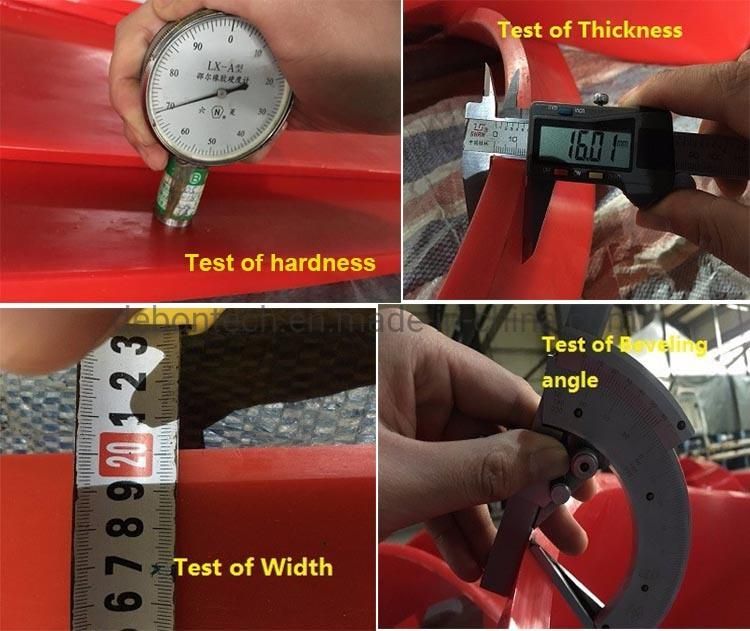 Dust Control & Belt Sealing Skirt Board Polyurethane Conveyor Skirting