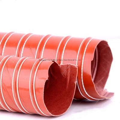 63mm Flexible Rubber Hose Made of Silicone Fiberglass Rubber Tube