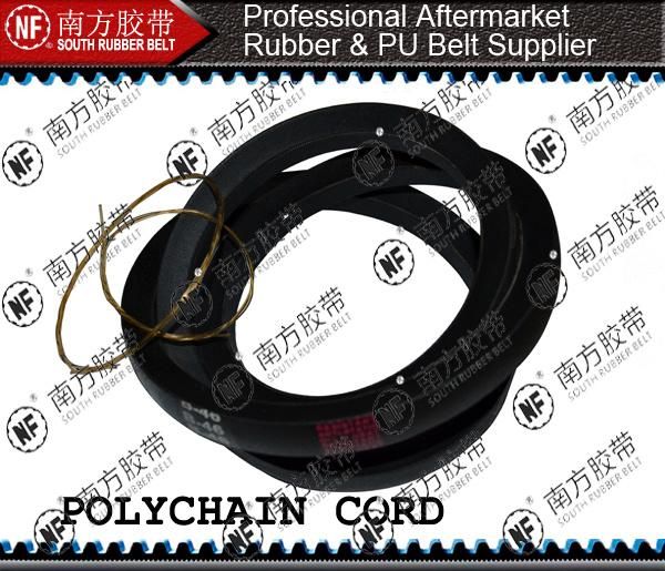 Wrapped Rubber V Belts for Machines, Raw Edge Cogged V Belts, Rubber V Belt for Automotive