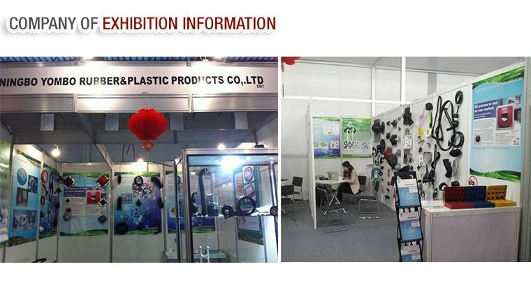 China Supplier ISO9001 & Ts16949 Approved OEM Molded Custom Silicone Products Various Size of Black Rubber Foot