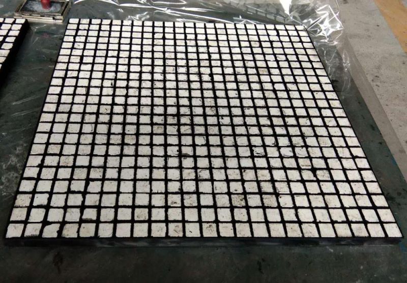 Lining Skirtboard Rubber Ceramic Pad Hex Ceramic Liner Chute Stainless Steel Ceramic Liner