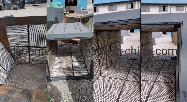 Conveyor Chute Lining Ceramic Chute Liner Conveyor Wear Liner