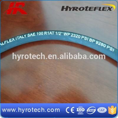 Very Flexible One or Two Steel Wire Braided Hydraulic Hose SAE 100r17