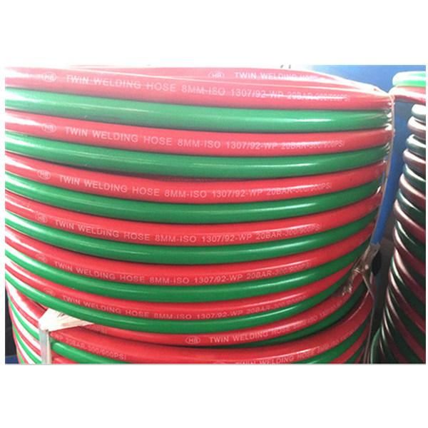 1/4′′ Rubber High-Intensity Oxygen Acetylene Welding Hose