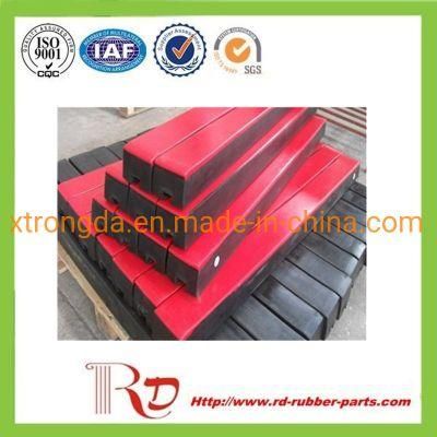 Buffer Strip in Feeding Area of Belt Conveyor System Impact Bar