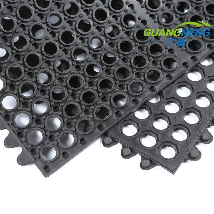 Interlocking Anti-Static Rubber Mat / Drainage Rubber Mat