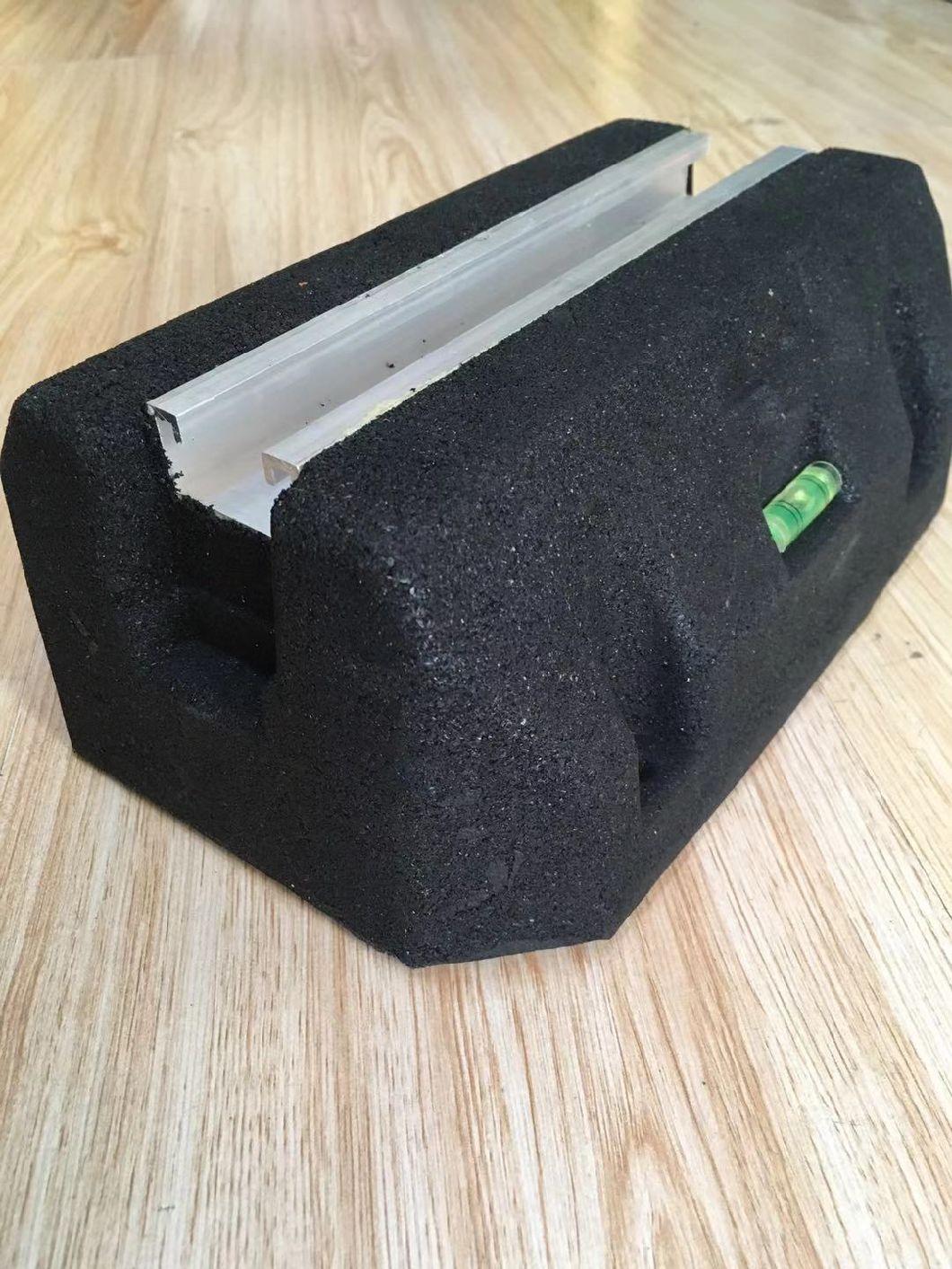 Rubber Support for Platforms