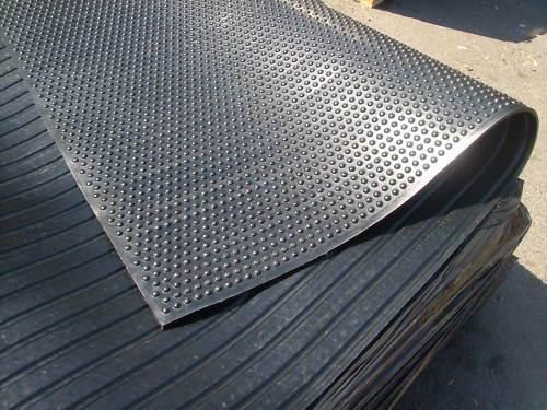Black Stock Rubber Stable Mat/Cow Mat/Rubber Flooring for Horse