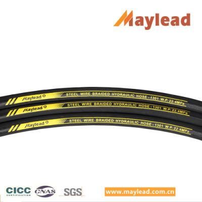 Oil Resistance High Pressure Hydraulic Hose En853 2sn / SAE R2at