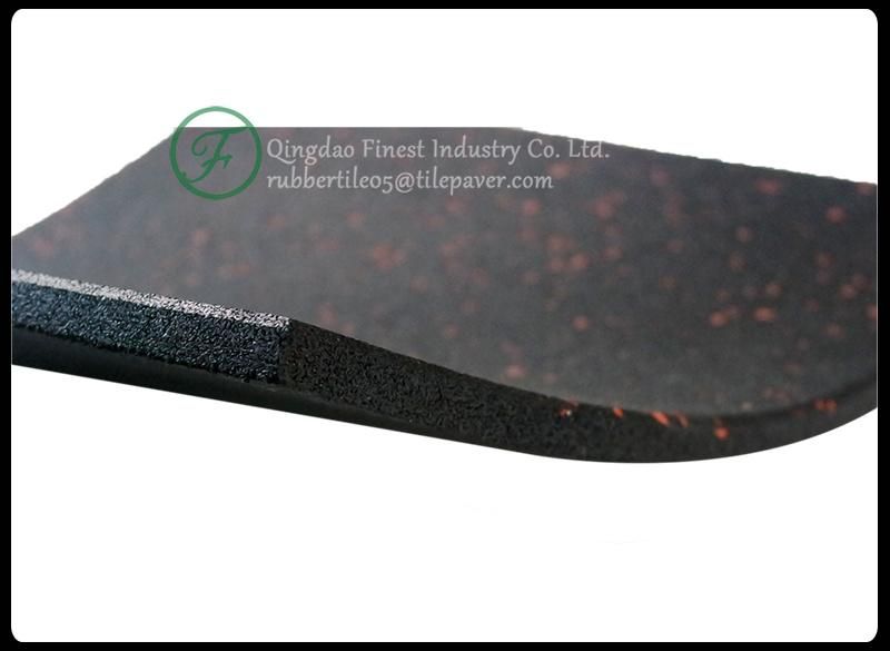 Factory Fitness Rubber Flooring Crossfit Rubber Flooring Gym Flooring SGS Fire Rating Certificates