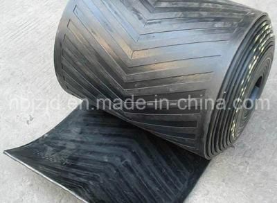 Cotton Canvas Chevron Rubber Conveyor Belt