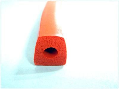 Red Color Silicone Sponge Strip for Profile Sealing