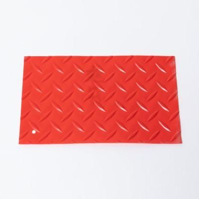 Diamond/Willow Leaf NBR/SBR/Cr/EPDM/Nr PVC Silicone Rubber Sheet